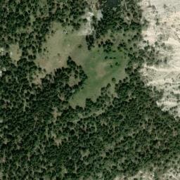 Vue satellite de Cabanes de la Charmette à Méailles