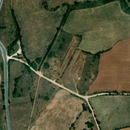 Vue satellite de Larzac à La Cavalerie