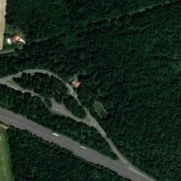Vue satellite de Aire de la Forêt de Saint-Porquier à La Ville-Dieu-du-Temple