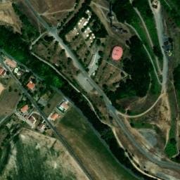Vue satellite de Camping des Titans à Taïx