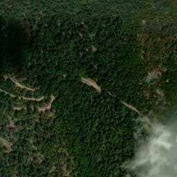Vue satellite de Abri de Peyrebesse à Arrigas
