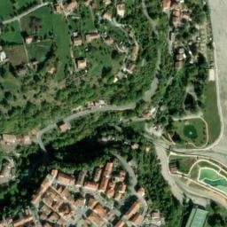 Vue satellite de Camping Les Templiers à Lantosque