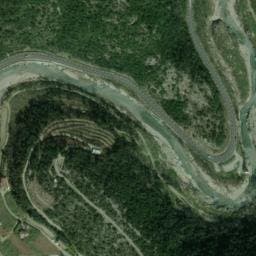Vue satellite de Camping à Sumène à Sumène