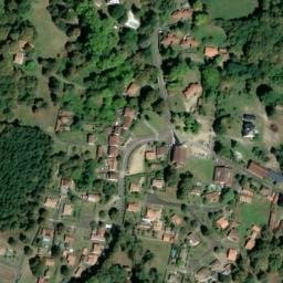 Vue satellite de Camping le Clavé à Villenave
