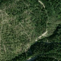 Vue satellite de Maison forestière  de l' Auragnier à La Mure-Argens