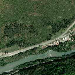 Vue satellite de Camping L'Adrech à Allons