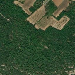 Vue satellite de Bivouac à Venasque (3) à Venasque