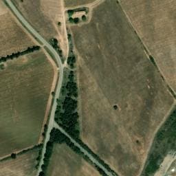 Vue satellite de Chapelle N.D. de Lamaron à Saint-Christol