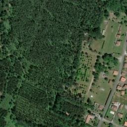 Vue satellite de Camping Lacoussade à Lit-et-Mixe