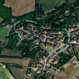 Vue satellite de Fontaine de Miradoux à Miradoux