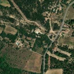 Vue satellite de Camping à Massillargues-Attuech à Massillargues-Attuech