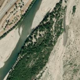 Vue satellite de Aire de Ganagobie-Est à Ganagobie