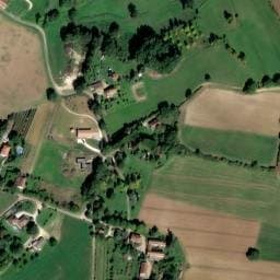 Vue satellite de Camping de Bordeneuve à Lannes