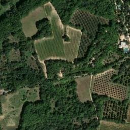 Vue satellite de Mas de Rey à Blauzac