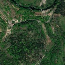 Vue satellite de Le Val de l'Arre à Aulas