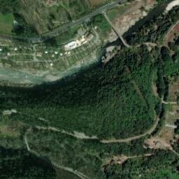 Vue satellite de Les Gorges de l'Hérault à Sumène