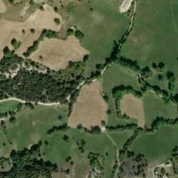 Vue satellite de Cabane de Grenagion à Moriez