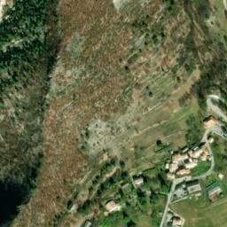 Vue satellite de Fontaine de Enriez à Sausses