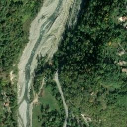 Vue satellite de Aire de la Dorgane à Lantosque