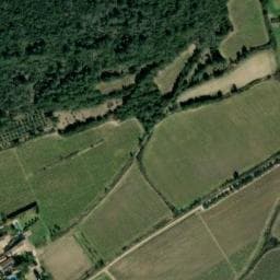 Vue satellite de Bivouac à Blauzac (10) à Blauzac