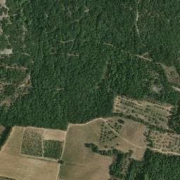 Vue satellite de Bivouac à Vers-Pont-du-Gard (2) à Vers-Pont-du-Gard
