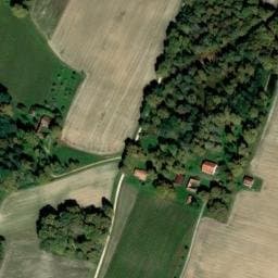 Vue satellite de Camping car d'hôtes au Chai de soube à Saint-Justin