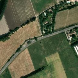 Vue satellite de Aire de repos à Velleron à Velleron