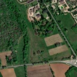 Vue satellite de Camping Le Chêne Vert à Alos