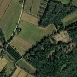 Vue satellite de Bivouac à Blauzac (7) à Blauzac