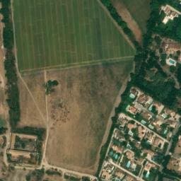 Vue satellite de Camping du Grand Bois à Le Pontet