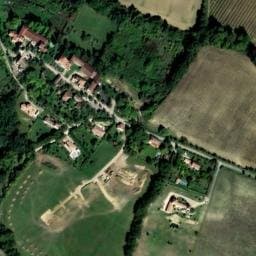 Vue satellite de Fontaine de Castelnau-sur-l'Auvignon à Castelnau-sur-l'Auvignon