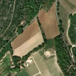 Vue satellite de Fontaine de La Bouisse à Murs
