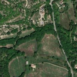 Vue satellite de Domaine naturiste Les Lauzons à Limans