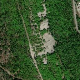 Vue satellite de Gite de Roncharel à Annot