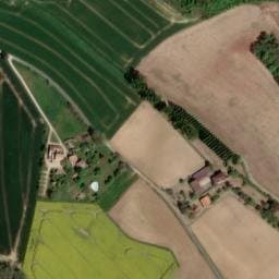 Vue satellite de Aire Camping-car Les Miquels à Alos