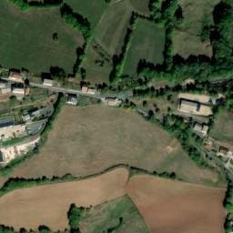 Vue satellite de Aire de camping-car à Coupiac à Coupiac