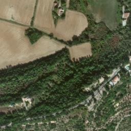 Vue satellite de Aire de service municipale de Lurs à Lurs