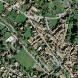 Vue satellite de Fontaine d'Annot à Annot