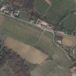 Vue satellite de La Paillote Aire de Camping car à Corbarieu
