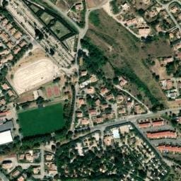 Vue satellite de Camping Les Routes de Provence à Saint-Michel-l'Observatoire