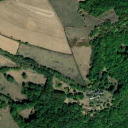 Vue satellite de Camping de L'ALBUGUE à La Bastide-Solages