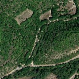 Vue satellite de Les Matherons à Puimichel