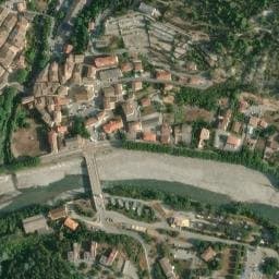 Vue satellite de Aire de camping-car à La Penne à La Penne