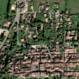 Vue satellite de Fontaine de Montréal à Montréal