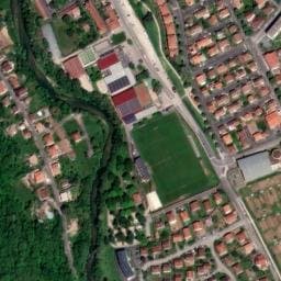 Vue satellite de Aire CAMPING-CAR PARK de Saint-Affrique, Pays de Roquefort à Saint-Affrique