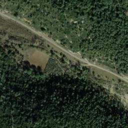 Vue satellite de Font de Naval à Montignargues