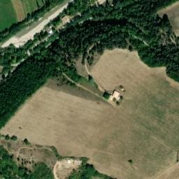 Vue satellite de Camping L'Or Bleu à Senez