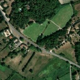 Vue satellite de Aire de repos à Velleron (3) à Velleron
