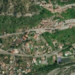 Vue satellite de Camping Domaine de l'Amitié à Touët-sur-Var