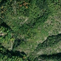 Vue satellite de Camping à la Ferme du Seuillet à La Bollène-Vésubie